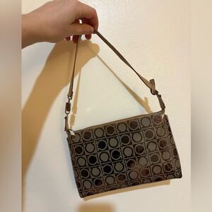 Salvatore Ferragamo Brown Monogram Women's handbag,shoulder bag or wrislet